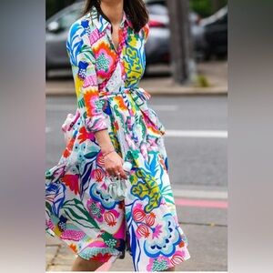 Boden Kitty Midi Shirt Dress size 16/18